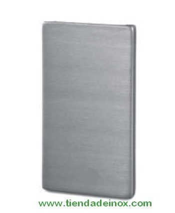 Tapa lateral para colocar en perfiles y escuadras de aluminio 909-INOX