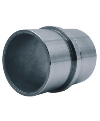 Conector para unir dos tubos redondos de acero inoxidable espejo 2620-INOX