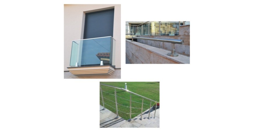 Ejemplos de trabajos en acero inoxidable con nuestras piezas